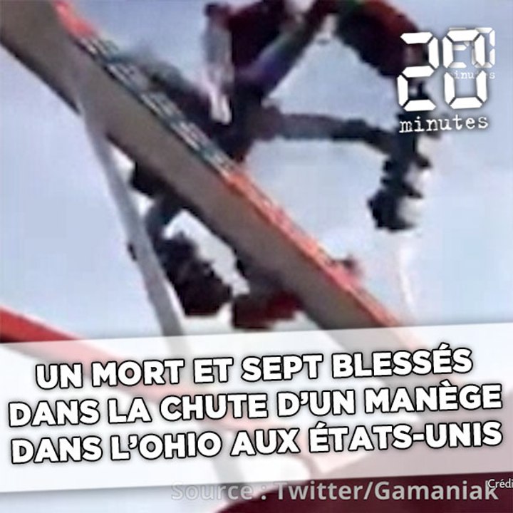 Ohio: Un mort et sept blessés dans la chute d’un manège lors d’une fête foraine