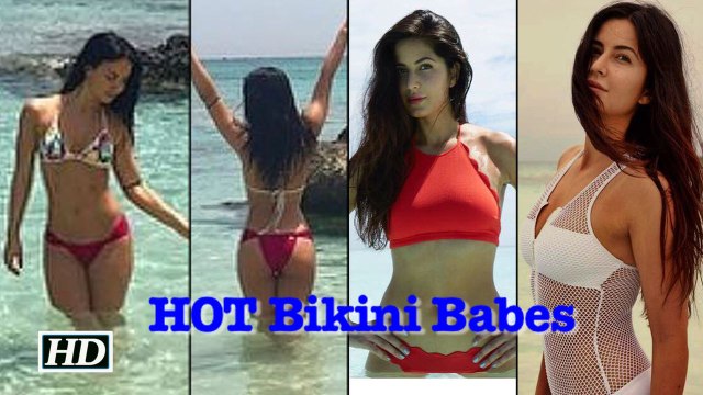 HOT Bikini Babes- Katrina Kaif and Elli AvrRam
