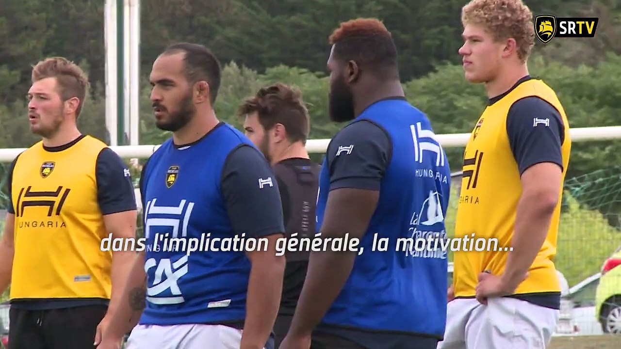 Reprise des entrainements de l'effectif du Stade Rochelais pour la Pré-saison