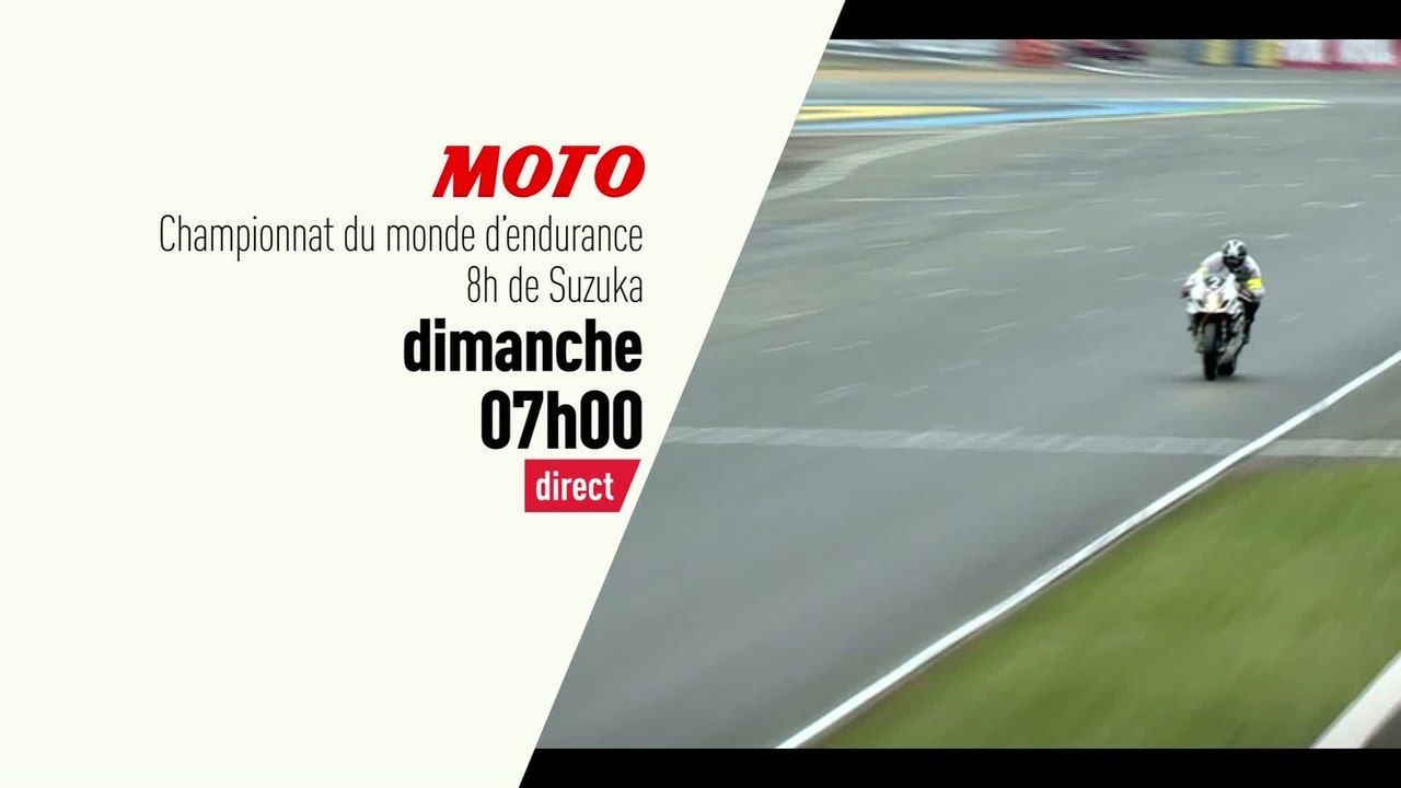 Moto - Championnat EWC : 8h de Suzuka bande ann...