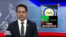 LTFRB to impose minimum hours for Uber and Grab