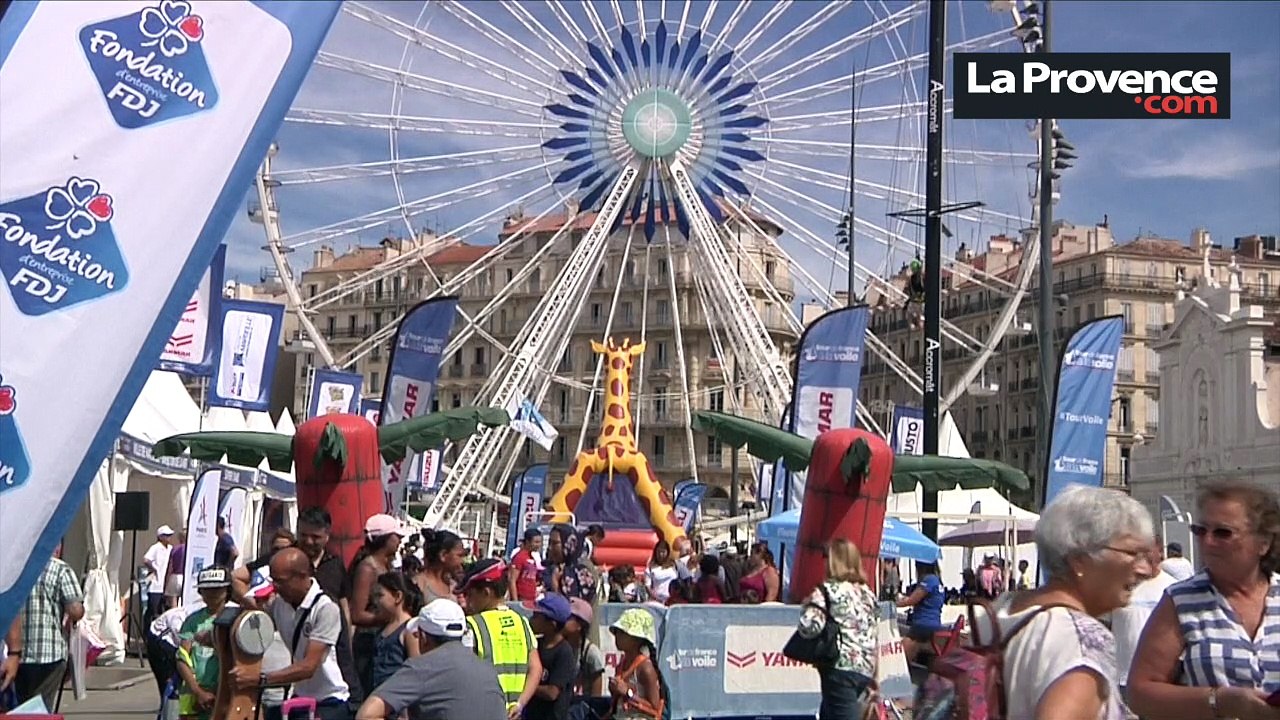 Tour de France à la Voile à Marseille : Le succès des stands d'animation sur le Vieux-Port