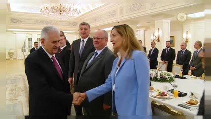 Başbakan Binali Yıldırım Alman şirket yöneticileriyle buluştu