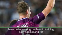 Stones has been working on scoring in Man City training