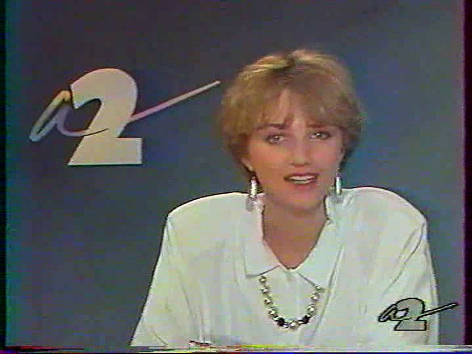 Antenne 2 - 28 novembre 1986 - Speakerine - Fermeture Antenne
