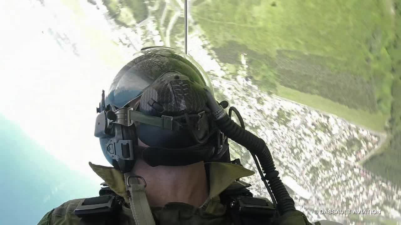 La démonstration du Rafale - Bourget 2017 - Dassault Aviation