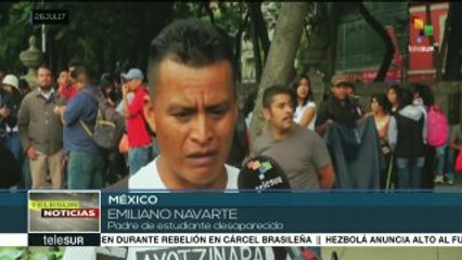 México: marchan a 34 meses de la desaparición de los 43 normalistas