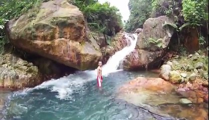 MY TRIP IN HIDDEN PARADISE,, CIBURIAL WATERFALL