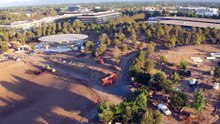 Drone Footage Shows Progress on Landscaping Around the Apple Campus