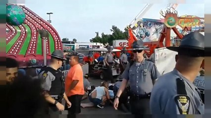 Accidente en la feria estatal de Ohio