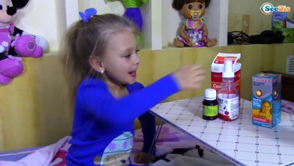 ВЛОГ Ярослава заболела Что сказал доктор? Чихаем, кашляем и пьем лекарства