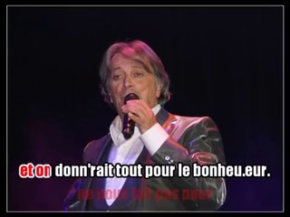 Hervé Vilard - Dans le cœur des hommes KARAOKE / INSTRUMENTAL