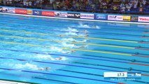 100M nage libre - Finale hommes avec M.Metella