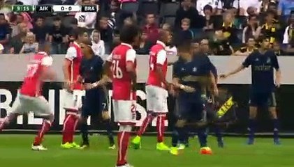 AIK (Swe) 0 - 1 SC Braga (Por) - 27.07.2017