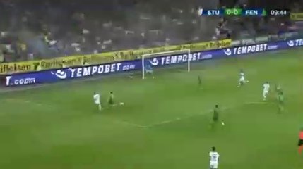 Stefan Hierlaender Goal Sturm Graz (Aut) 1 - 0 Fenerbahce (Tur)