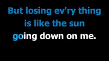 Dont let the sun go down on me  - Elton John and bernie taupin  - Karaoke  - Lyrics
