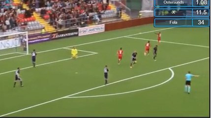 Fouad Bachirou GOAL HD - Ostersunds (Swe) 1-0 Fola (Lux) 27.07.2017