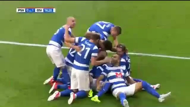 Borna Barisic Penalty Goal HD - PSV (Ned) 0-1 Osijek (Cro) 27.07.2017