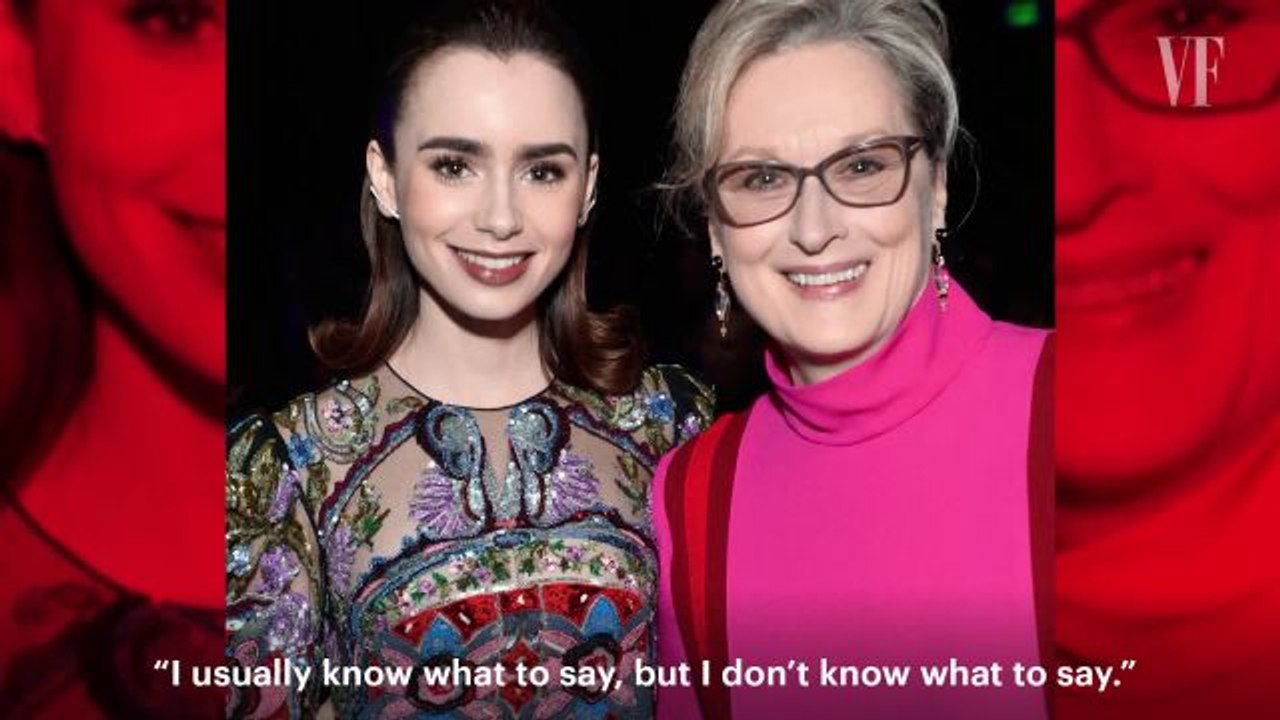 Lily Collins Recalls Her Favorite Celebrity Exchanges
