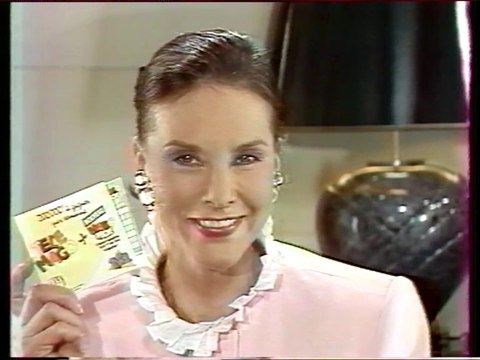 TF1 - Avril 1988 - Pubs, séquence Télé-Mago (Denise Fabre)
