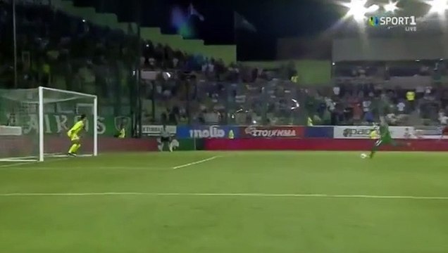 Guillermo Molins (Penalty) GOAL HD - Panathinaikos (Gre) 1-0\ Gabala (Aze)