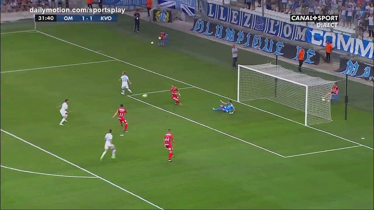 Morgan Sanson Goal HD - Marseille 2 - 1 Oostende - 27.07.2017 (Full Replay)