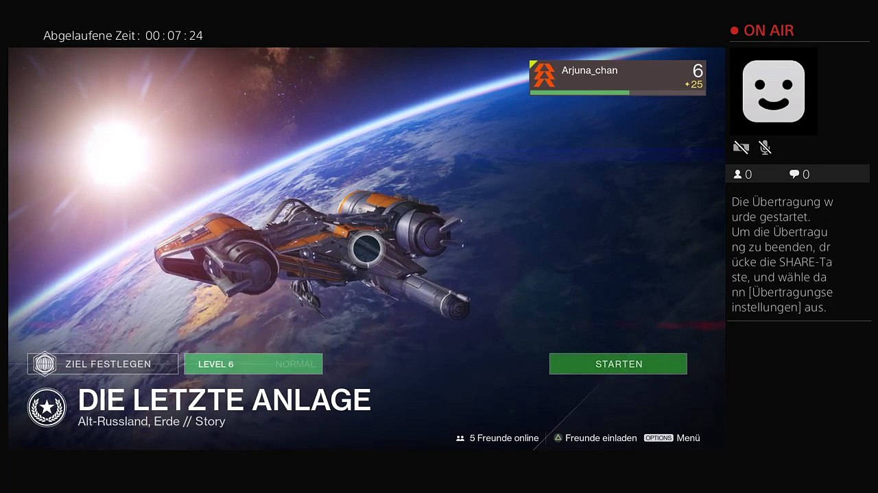 PS4-Live-Übertragung von Arjuna_chan