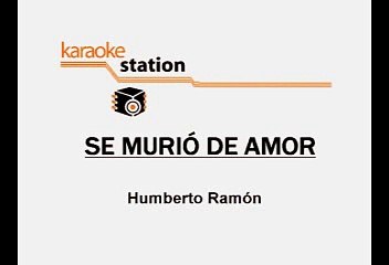 Bobby Pulido - Se murio de amor (Karaoke)