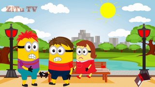 Minions Banana New Episodes Flooding ! Swimming in the House ! Finger Family Nursery Rhymes