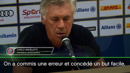 ICC - Ancelotti : ''Sanches a été très bon''