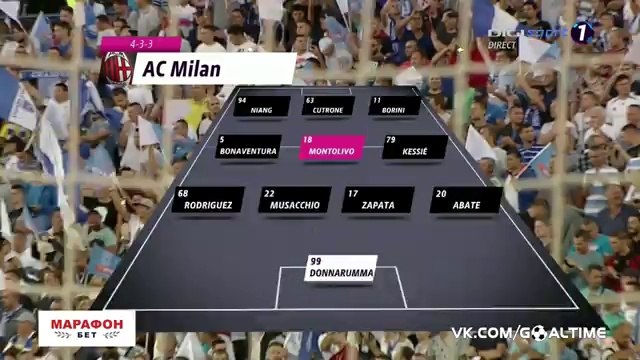 All Goals & highlights - Universitatea Craiova 0-1 AC Milan - 27.07.2017