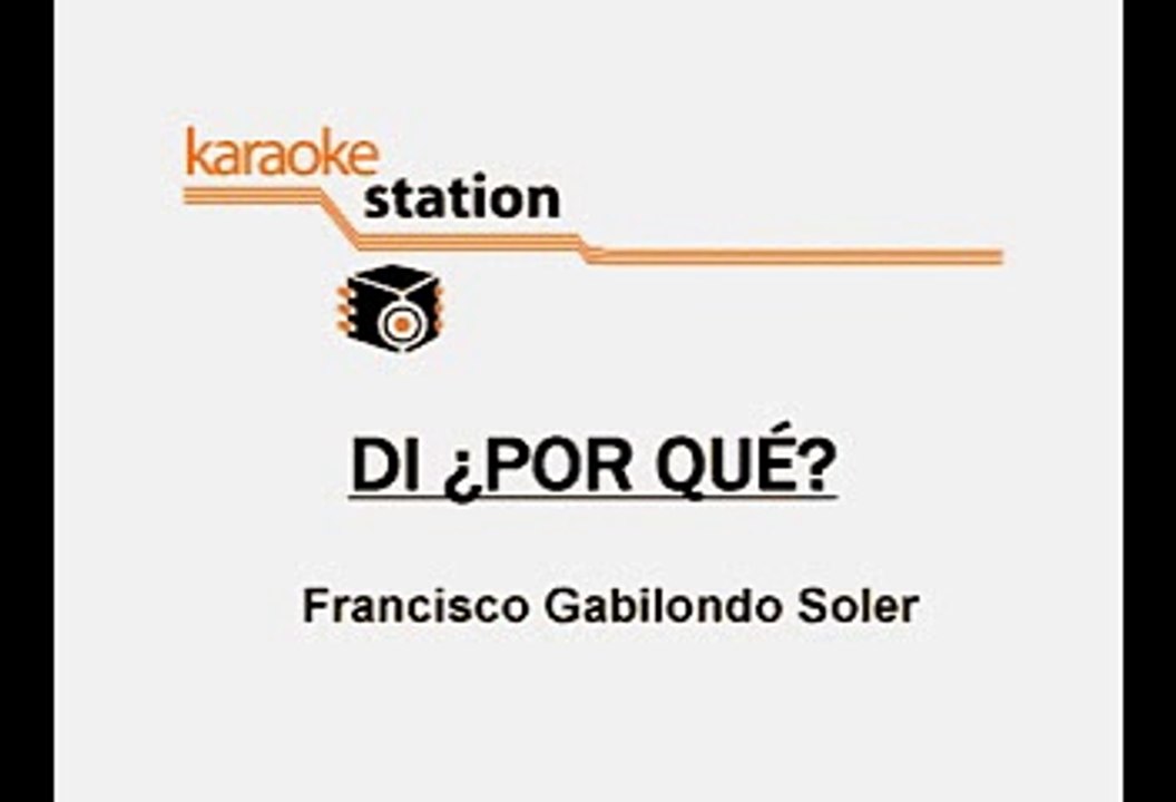Cri Cri - Di por que (Karaoke)