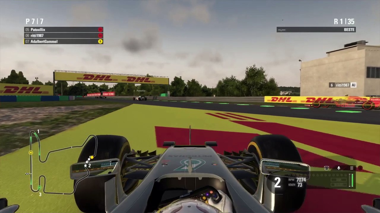 F1 2016 Testrennen Ungarn