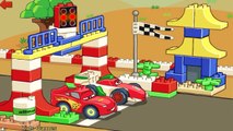 Lightning McQueen VS Francesco Bernoulli Final Race! - Cartoon Lego Disney Cars Games For