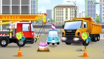 Camión - el Pequeño Camión - Carritos para niños - Pequeño Carros - Camión y el Sorpresa