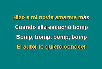 Los Teen Tops - Quien puso el bomp (Karaoke)