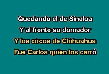 LOS TIGRES - EL CIRCO (KARAOKE)