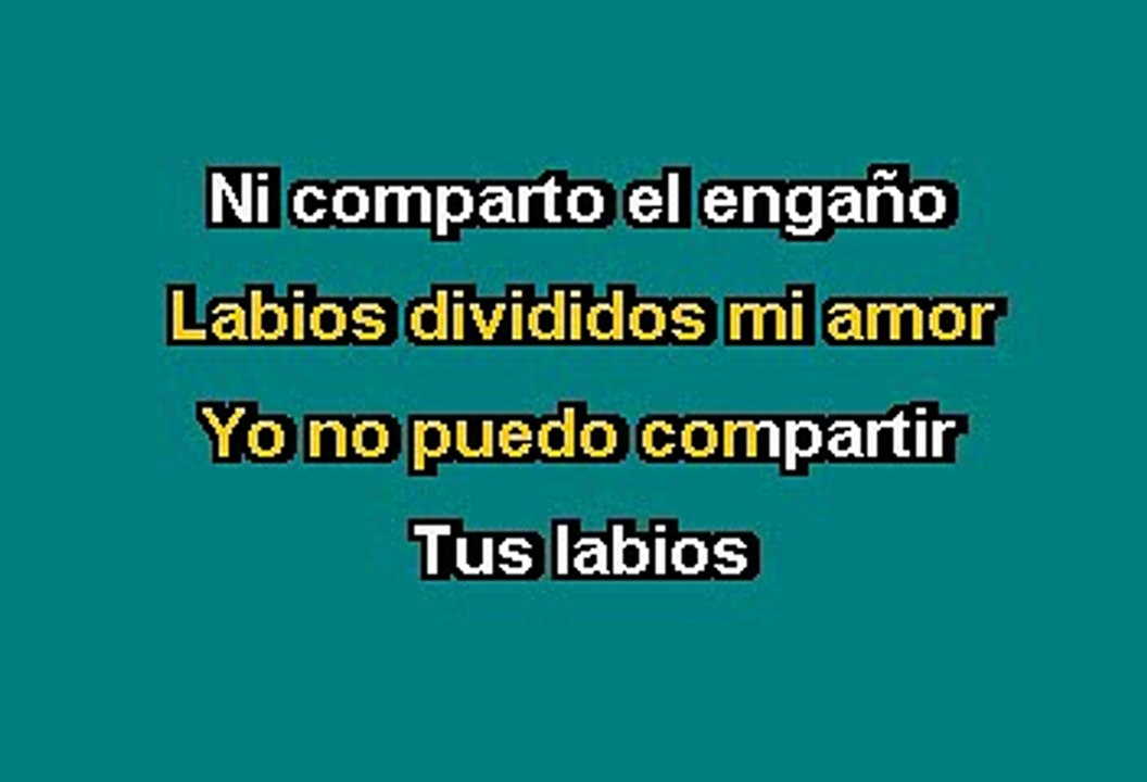 Maná - Labios Compartidos (Karaoke)