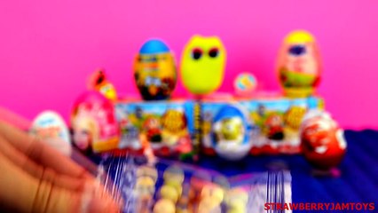 Mega Play Doh Surprise Eggs Toys Frozen Spongebob LPS MLP Barbie Cars Shopkins Hello Kitty