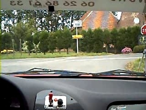 ES 9 rallye de béthune 2007 caméra embarquée