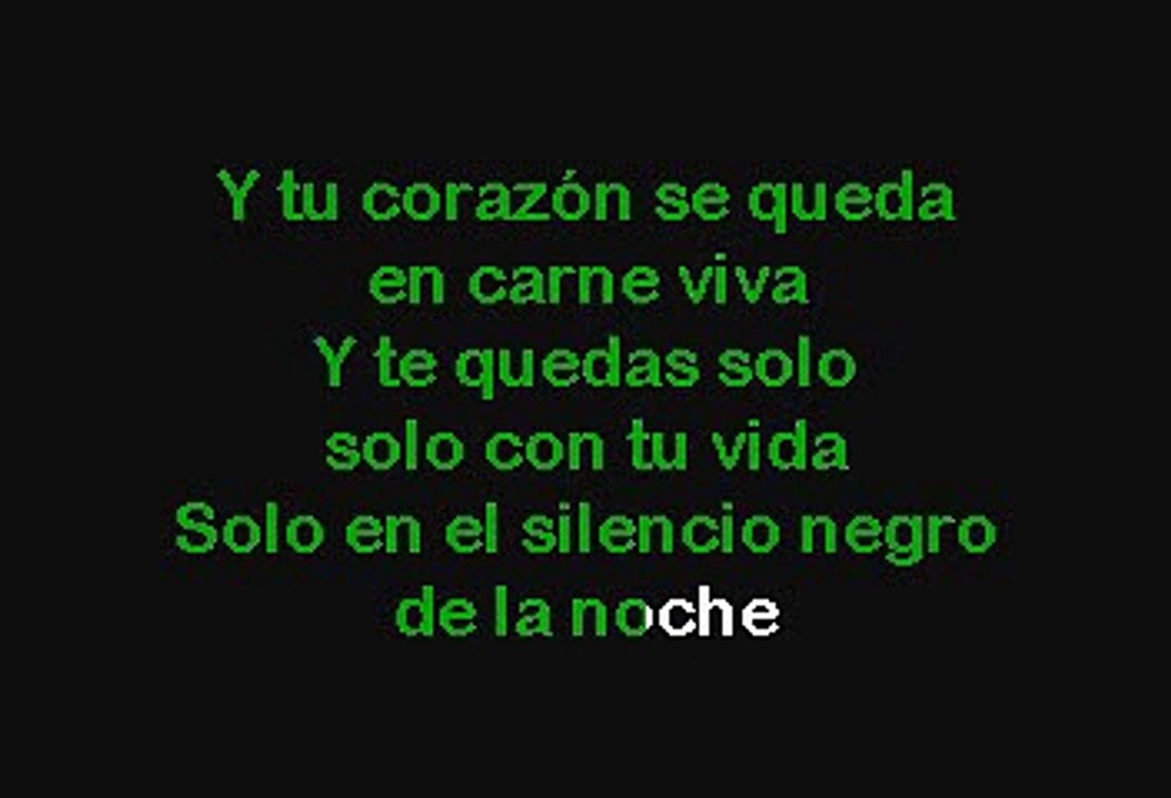 Alexandre Pires  - En El Silencio Negro De La Noche (Karaoke con voz guia)