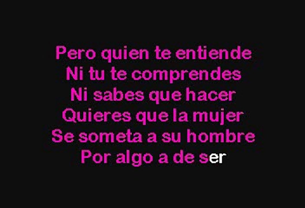 Alicia Villarreal - Te Quedo Grande La Yegua (Karaoke)