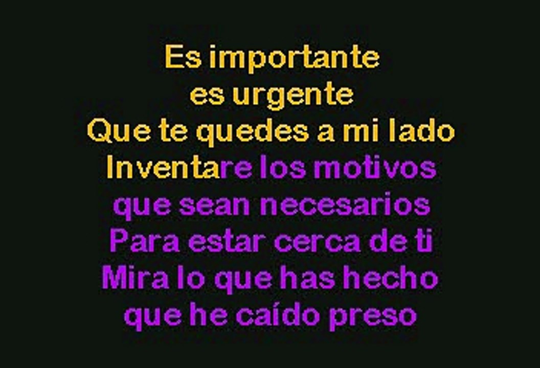 Chayanne - Atado A Tu Amor (Karaoke)