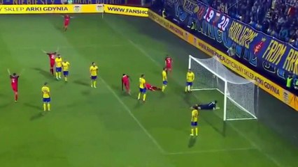 Arka Gdynia 3:2 Midtjylland All Goals & Highlights