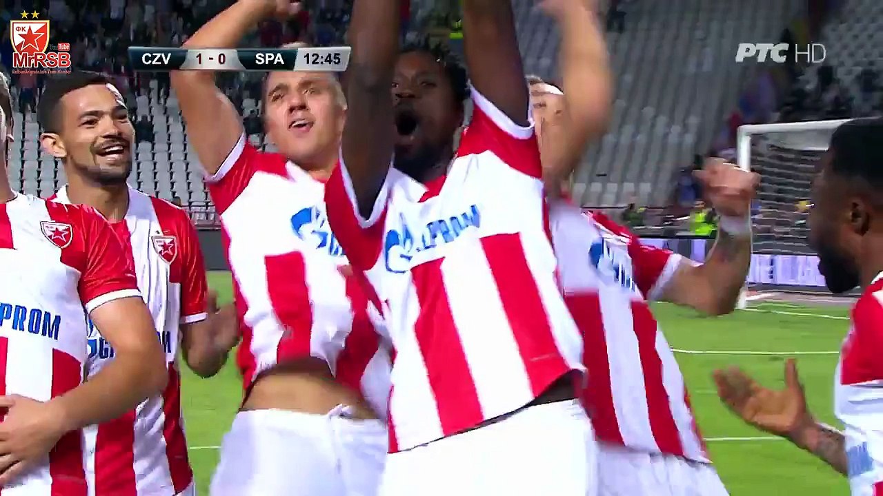Crvena zvezda - Sparta 2:0 | Golovi, 27.07.2017.