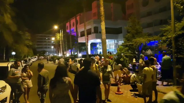 Землетрясение в Мармарис. Турция 1.40 ночи 21.07.2017 earthquake in marmaris