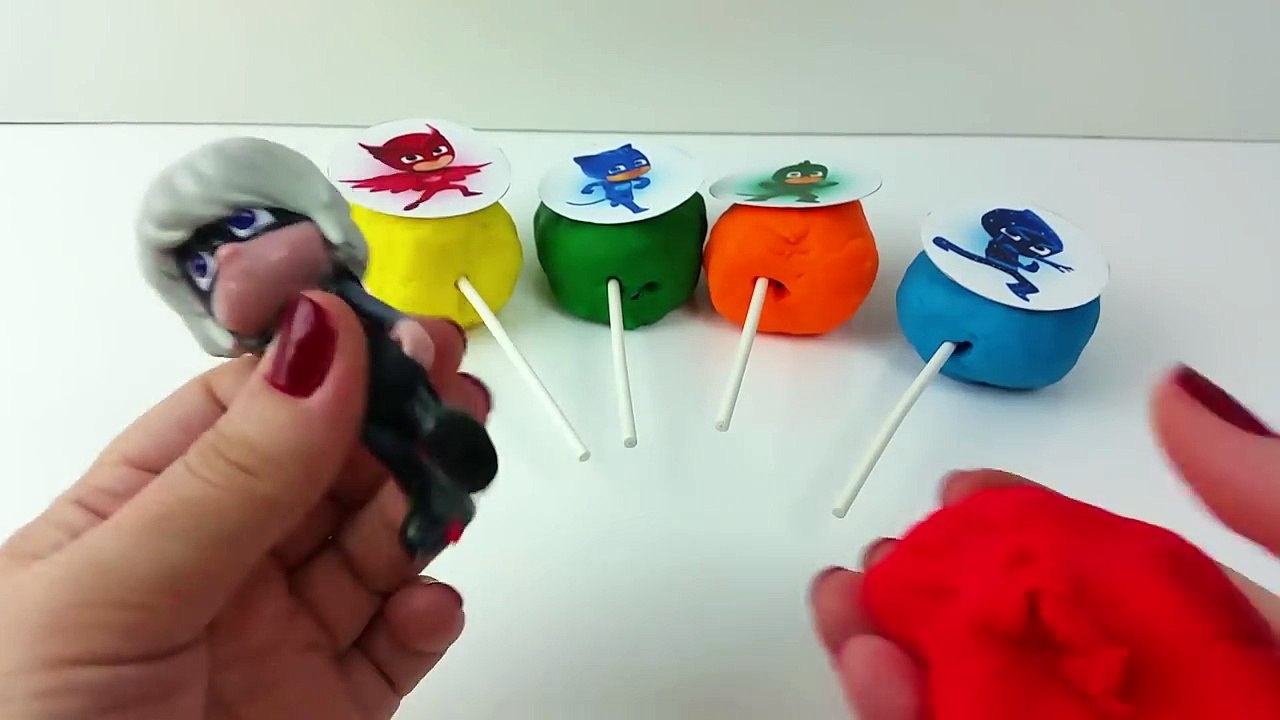 Et visage la famille doigt masques garderie jouer miroiter éclat chanson jouets Pj doh smiley surprise r