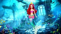 Para y Aventura sirena Ariel Barbie sirena chicas de dibujos animados 6
