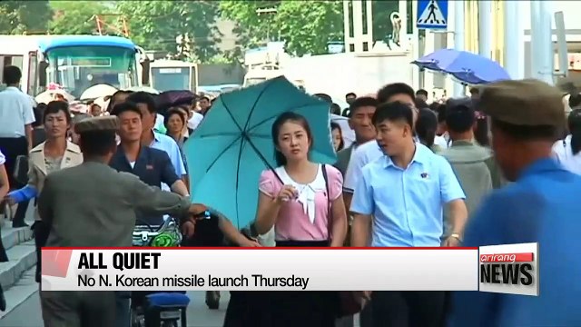 No North Korean missile launch on anniversary of Armistice Agreement