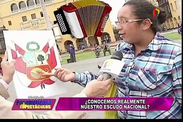 ¿Cuánto saben los peruanos sobre el Escudo Nacional?
